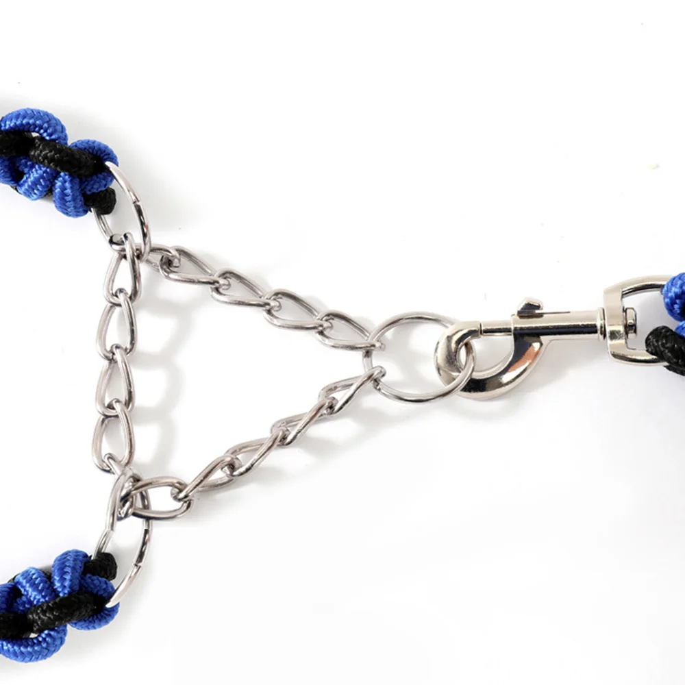 Широкий ошейник для собак регулируемый тренировочный с двойной планкой