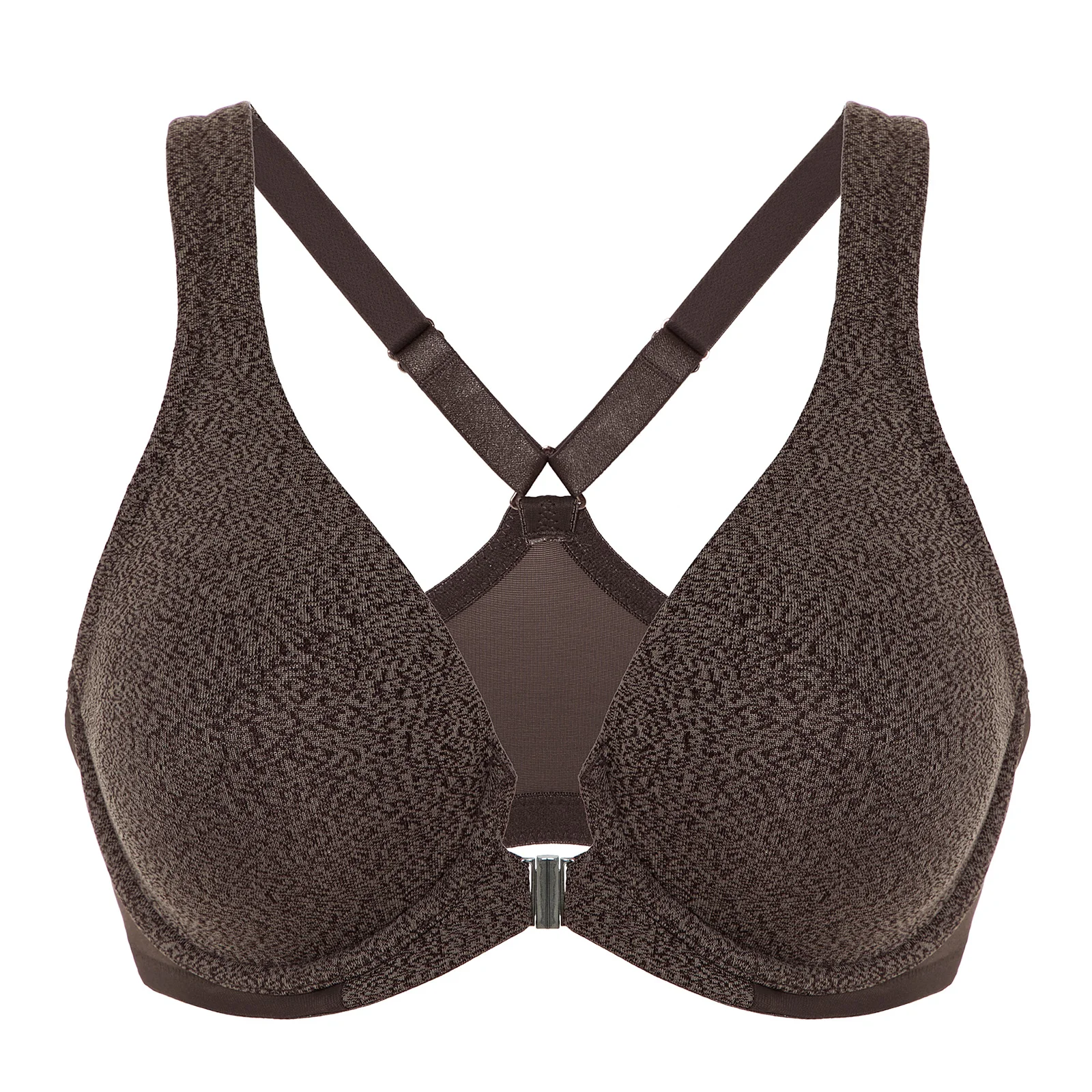 Для женщин на косточках Поддержка без подкладки спереди близко Racerback Бюстгальтер