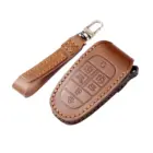 Чехол для ключа Hyundai Sonata Nexo делать 2019 2020 2021 4567 кнопки кожаный чехол для автомобильного ключа брелок держатель смарт-пульт дистанционного управления