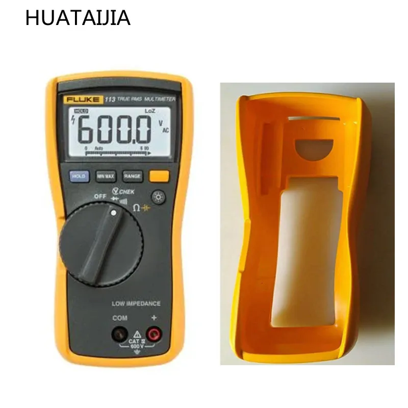 Fluke113-funda amarilla usada para Fluke 113, cubierta amarilla, Fluke 113, marco amarillo-0