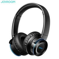 joyroom led wireless bluetooth5 0 headset shocking bass noise stereo reduction headphone tfcard port with touch control earphone