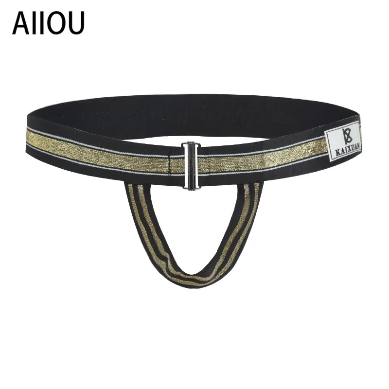 Сексуальное забавное нижнее белье AIIOU для геев открытые стринги с промежностью