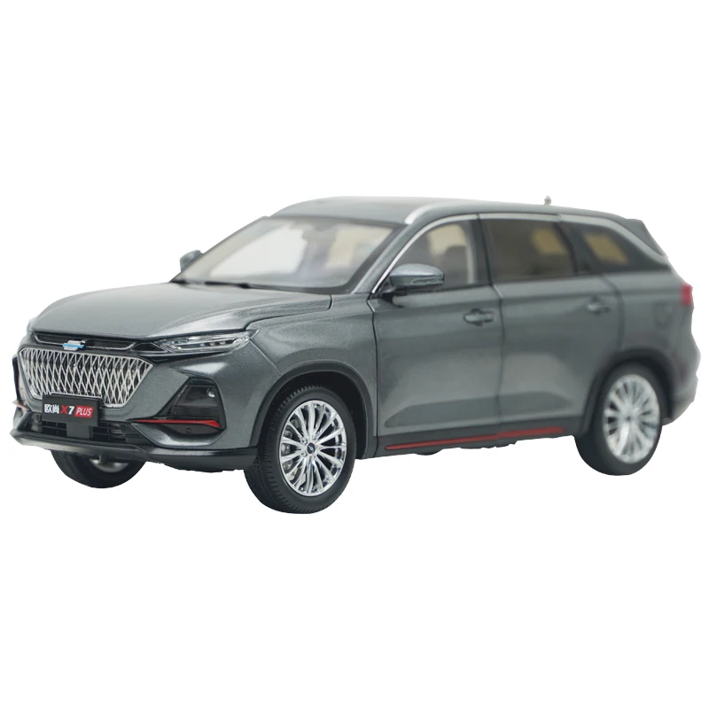

Качественная оригинальная фабрика Changan 1:18 Auchan X7 Plus, литая фотография, подарок, коллекция