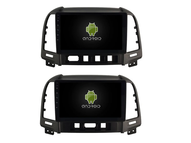 9 "Android 0 OS автомобильный мультимедийный GPS радио для Hyundai Santa Fe 2006-2012 и Elantra 2000-2006 с