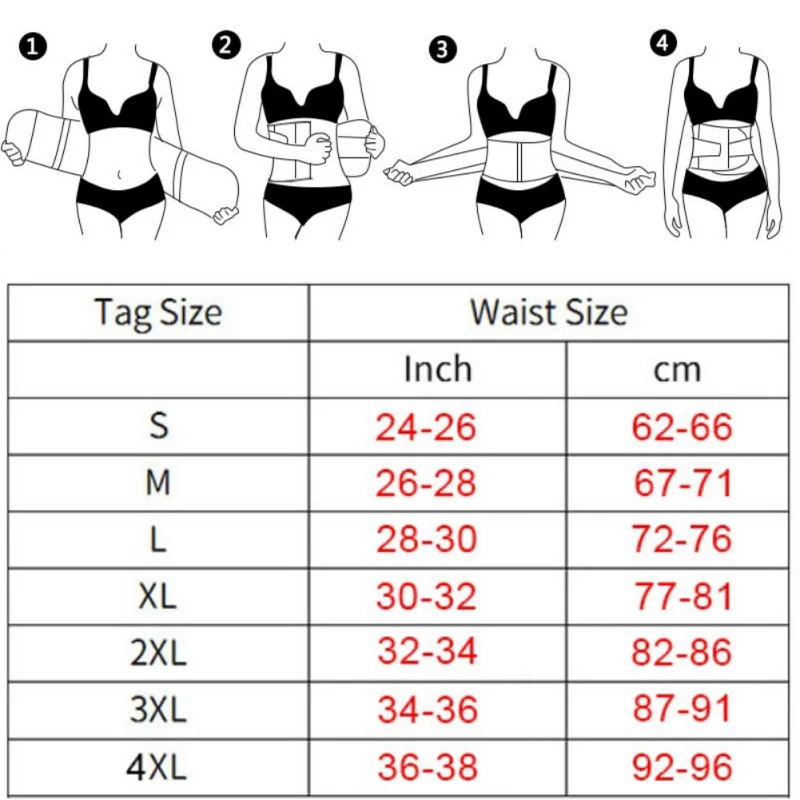 

Tactical Belt Women Waist Trainer Trimmer Belt Double Girdle Waist Shapers Slimming Tummy Shapewear Steel Bones Cincher CorsetZi