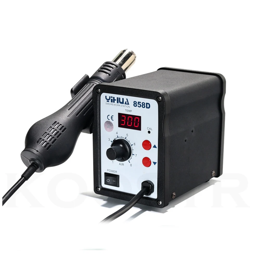 YIHUA 858D Soldering Station Hot Air Gun Repair Rework Desoldering Welding Tools Kits SMD BGA Solder Heat | Инструменты