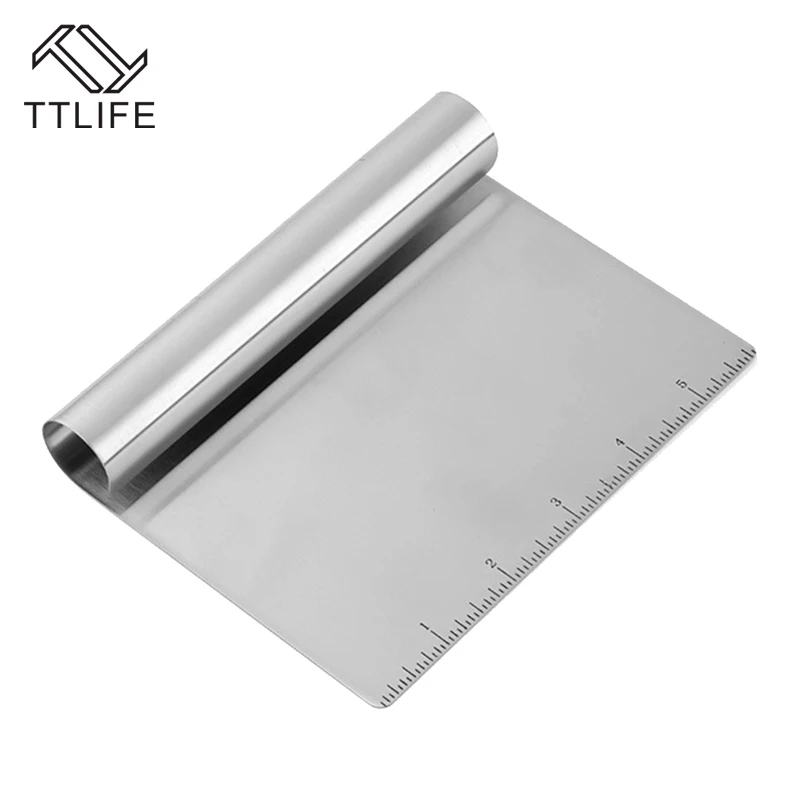 TTLIFE новые инструменты для выпечки тортов из нержавеющей стали скребок для теста для пиццы резак кухонный инструмент для мучной выпечки инструмент для выпечки