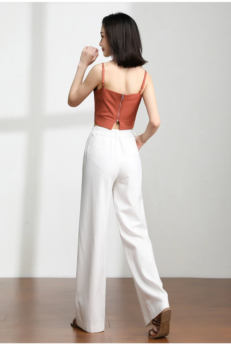 Женские хлопковые брюки стрейч повседневные офисные размера плюс с высокой