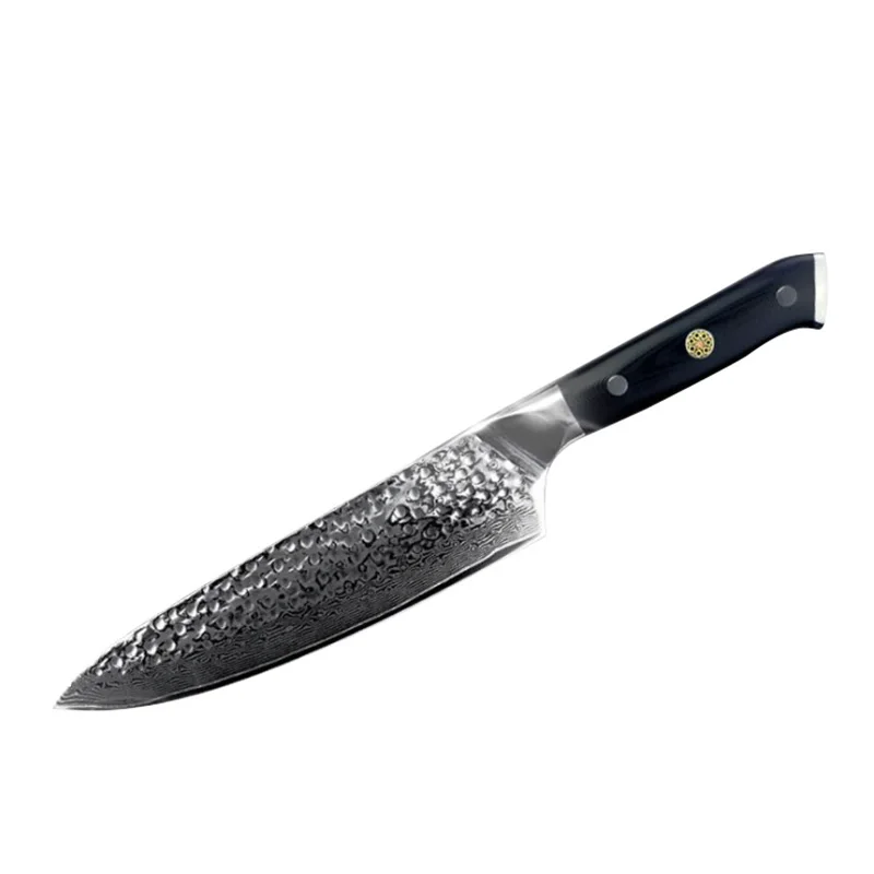 

8 pulgadas 67 capas de acero de Damasco G10 cuchillo de cocina de mango hogar carne en rodajas cuchillo para filetes de pescado
