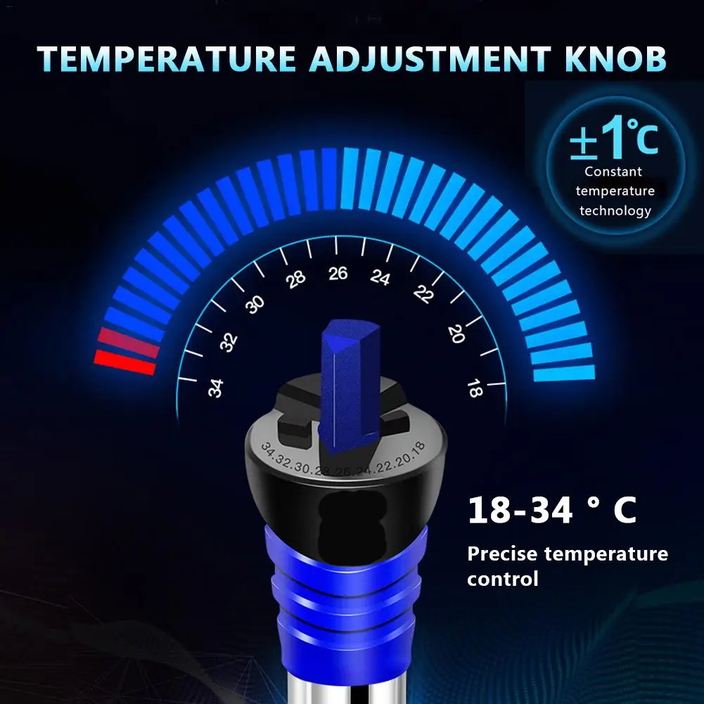 Нагревательный стержень из нержавеющей стали нагреватель аквариума постоянная