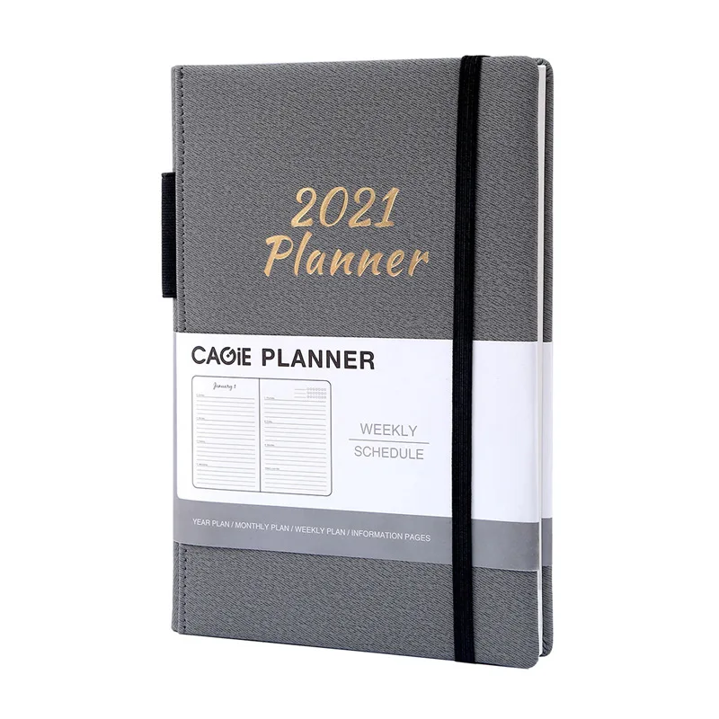 Ежедневник-органайзер А5 2021 еженедельные блокноты и журналы | Канцтовары для