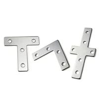 90 degree joint board plate corner angle bracket connection strip for aluminum profile 2020303040404545 ltcross 4 hole