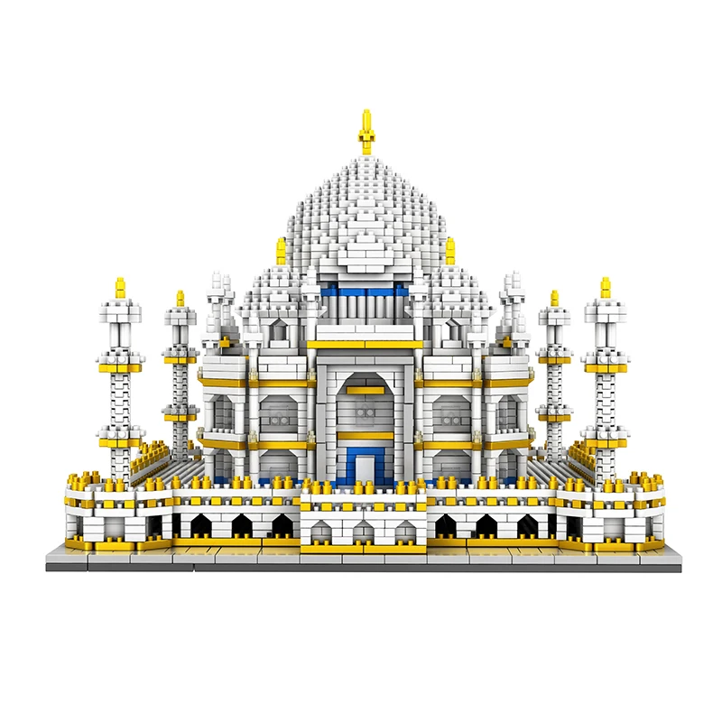 9914/конструктор Набор строительных блоков архитектура аттракцион Тадж Махал