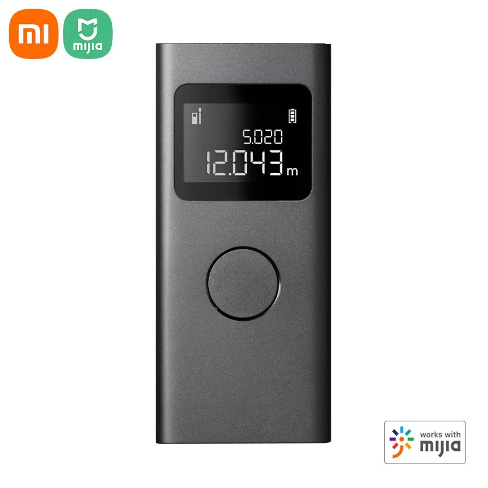 Цифровой лазерный дальномер Xiaomi Mijia высокоточный измерительный прибор в режиме