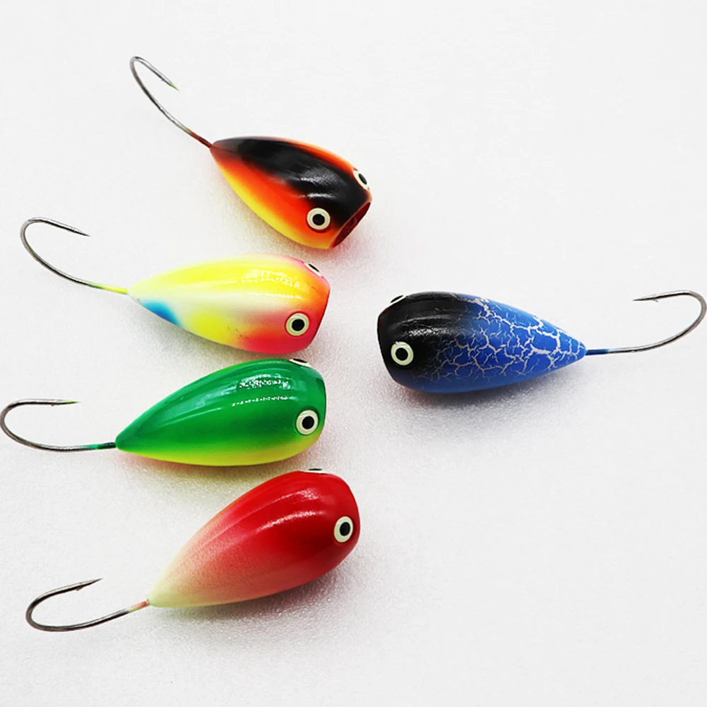 

5.5cm 12g Lures Swimbait Hard Baits Compression Resistance Artificial 3D Eyes Winter Ice Fishing Outdoor Fishing