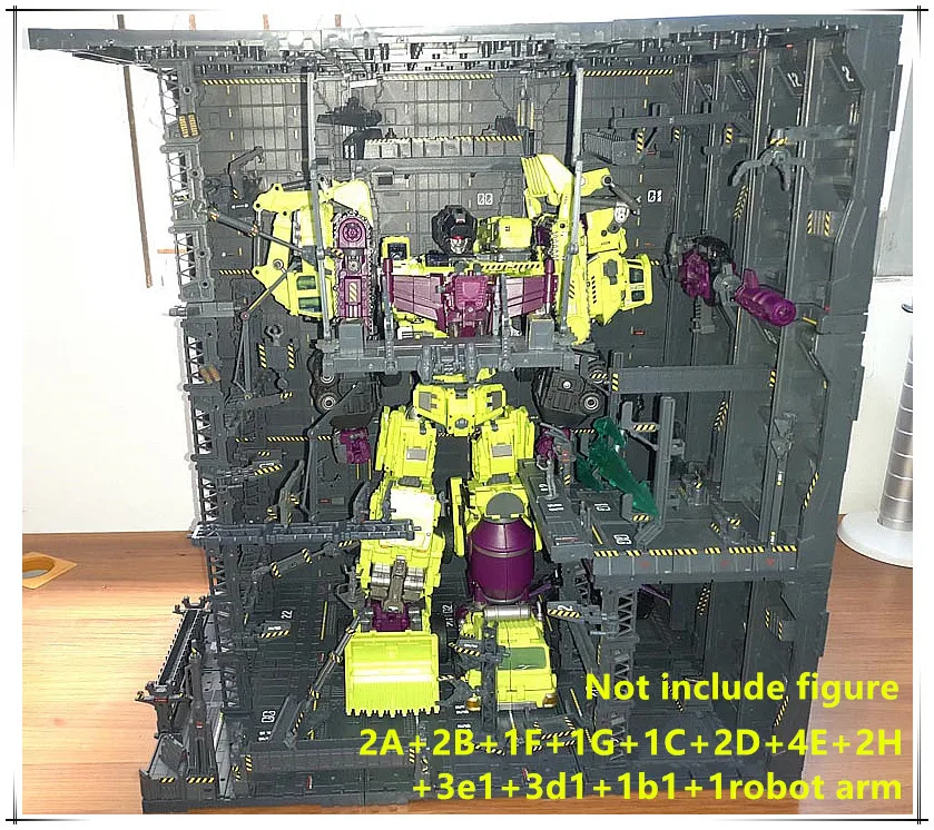 CG Универсальный ангар garage frontline Базовая сцена комбинированные наборы для Bandai Gundam