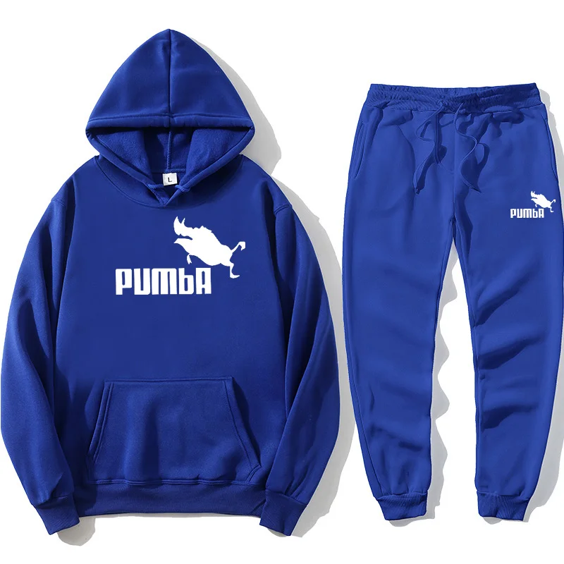 

2021 new Hoodie men's sportswear Pumba sportswear fashion leisure street wear cool cute clothes Hoodie women's sportswear set