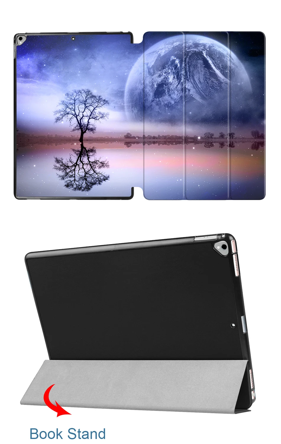 MTT смарт-чехол для iPad Pro 12,9 дюйма A1584 A1652 A1670 A1671 из искусственной кожи флип-Стенд чехол для планшета Авто Режим сна/Пробуждение