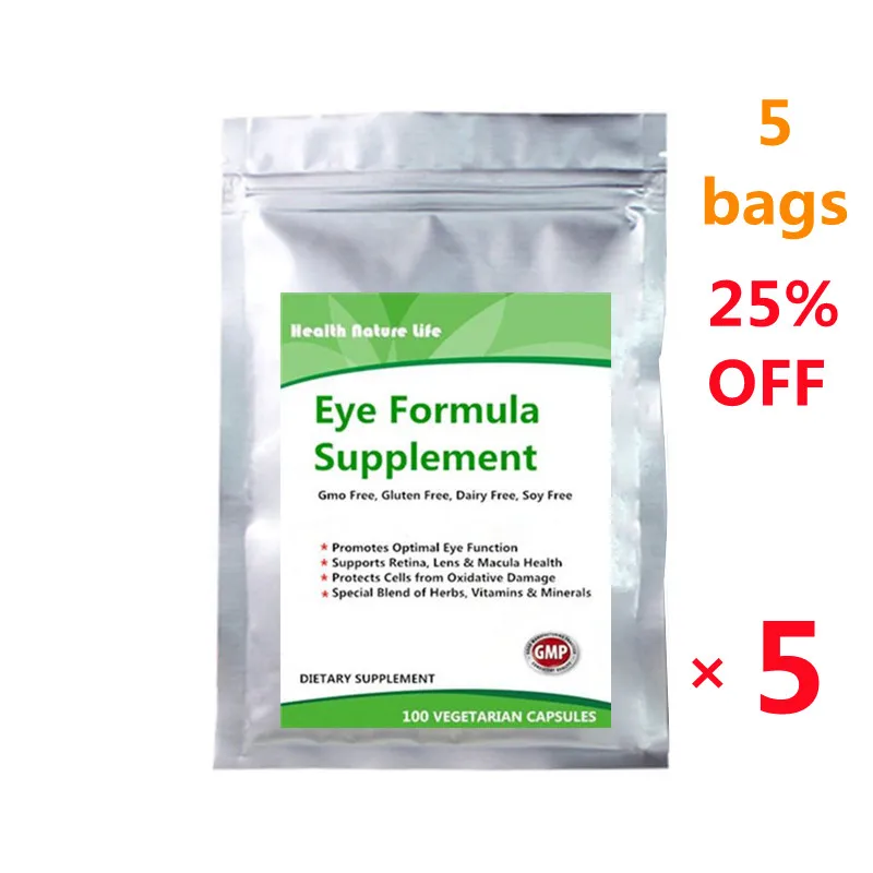 Поддержка формулы для глаз/Лютеин цеаксантин черники L таурин цинк