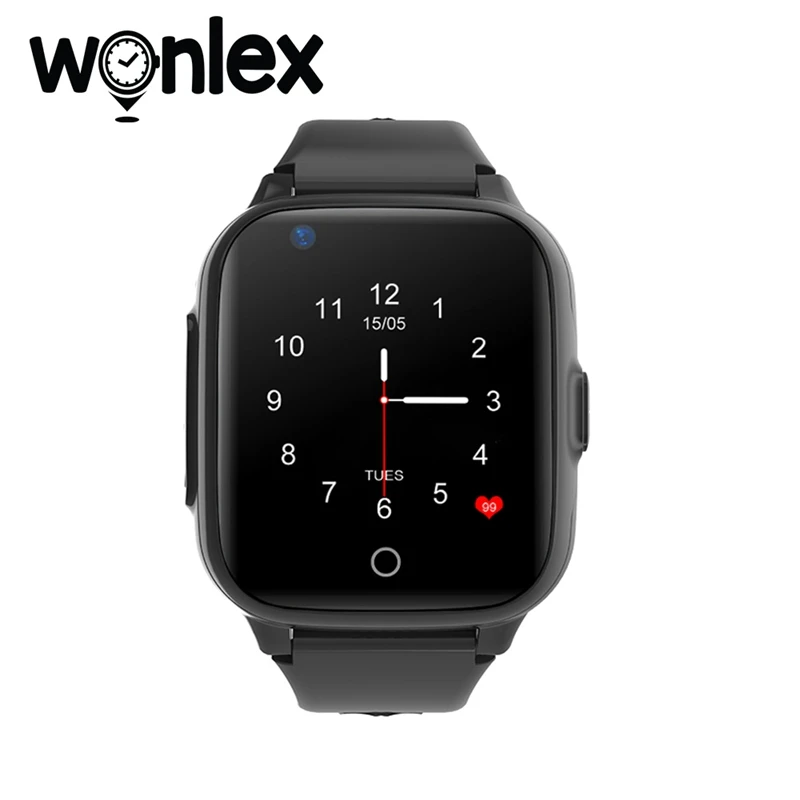 Смарт-часы Wonlex Детские Водонепроницаемые GPS Wi-Fi HD 4G функция SOS анти-потеря