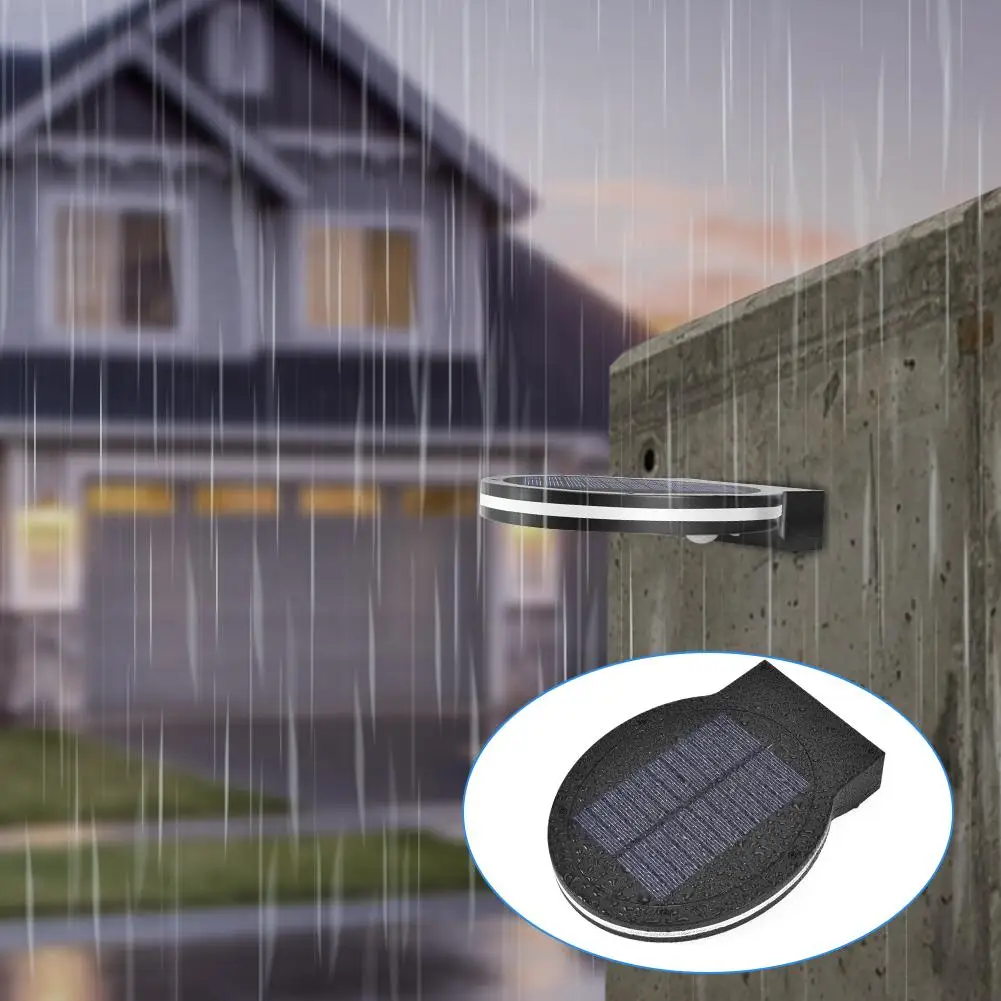 

Solar LED Wall Lights Energy Saving Durable Courtyard Floodlight with Human Body Induction