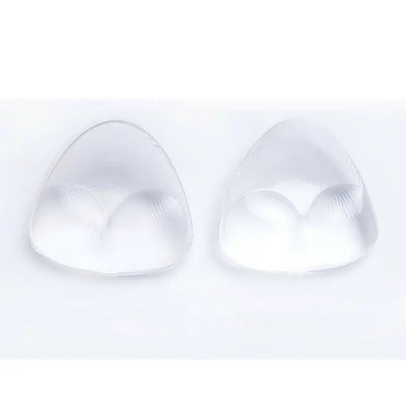 

Removable Bikini Bra Insert Silicone Triangle Pads Enhancer Swimsuit Push-up HOT