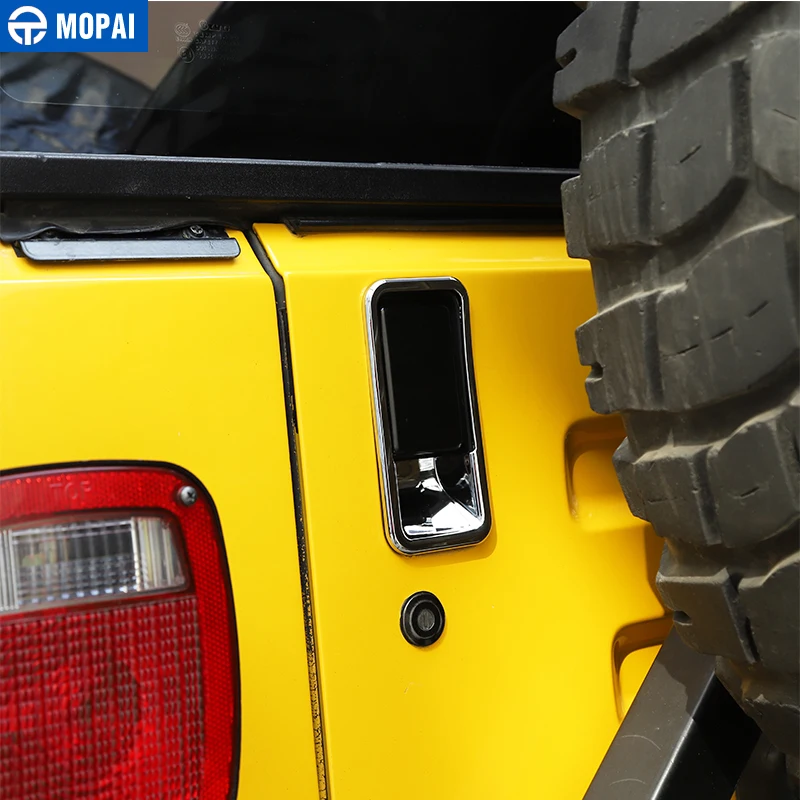 Наклейки для Jeep Wrangler TJ 1997 2006 из АБС пластика|trim cover|exterior door trimhandle trim |