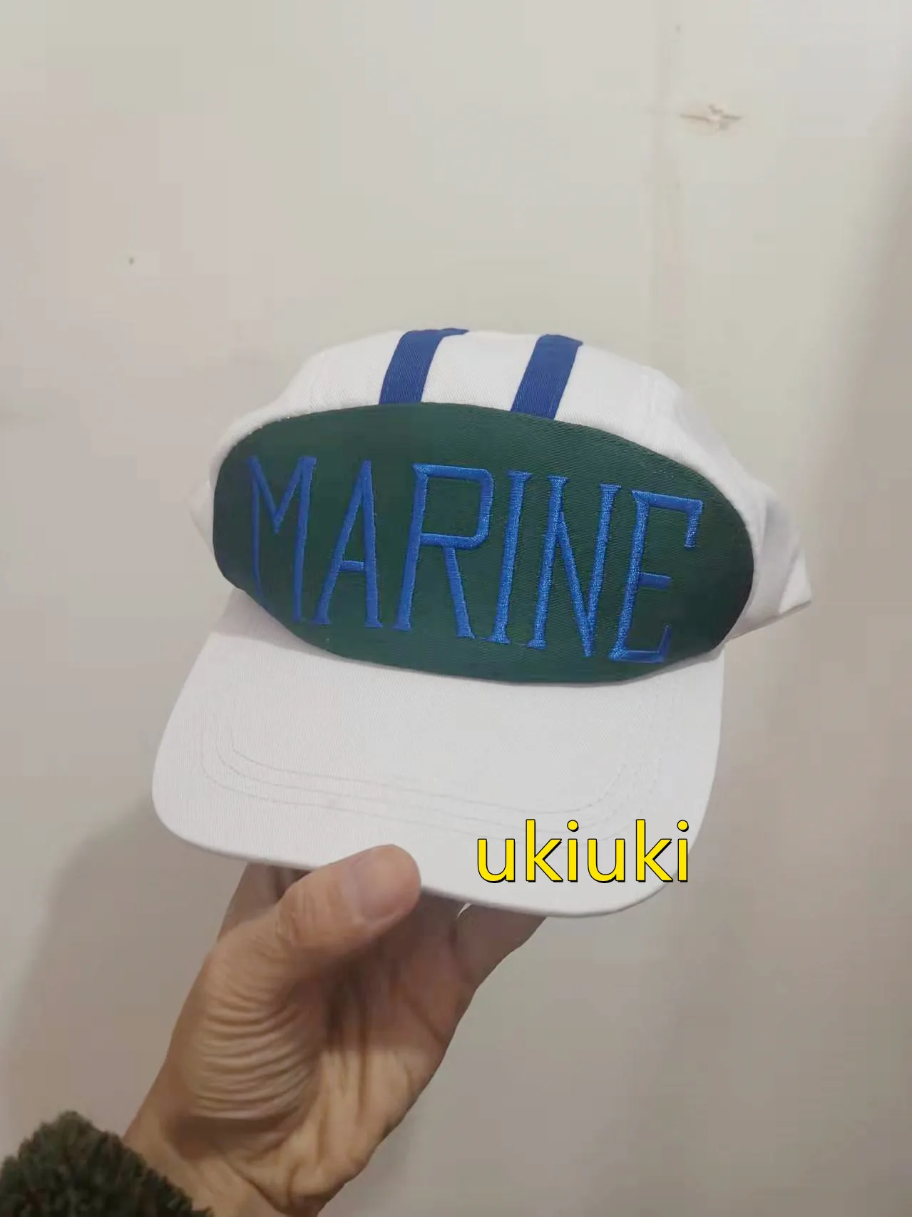 Цельная деталь для косплея шляпа костюмов темно-синий адмирал Akainu Sakazuki морские