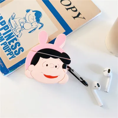 V-19 Милая история игрушек мультфильма форки брелок Bluetooth наушники чехол для Airpods милый защитный Брелок «Обложка» для Airpods аксессуары - Цвет: V-19