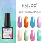 Гель-лак NAILCO Полупостоянный Гибридный для ногтей, 8 мл