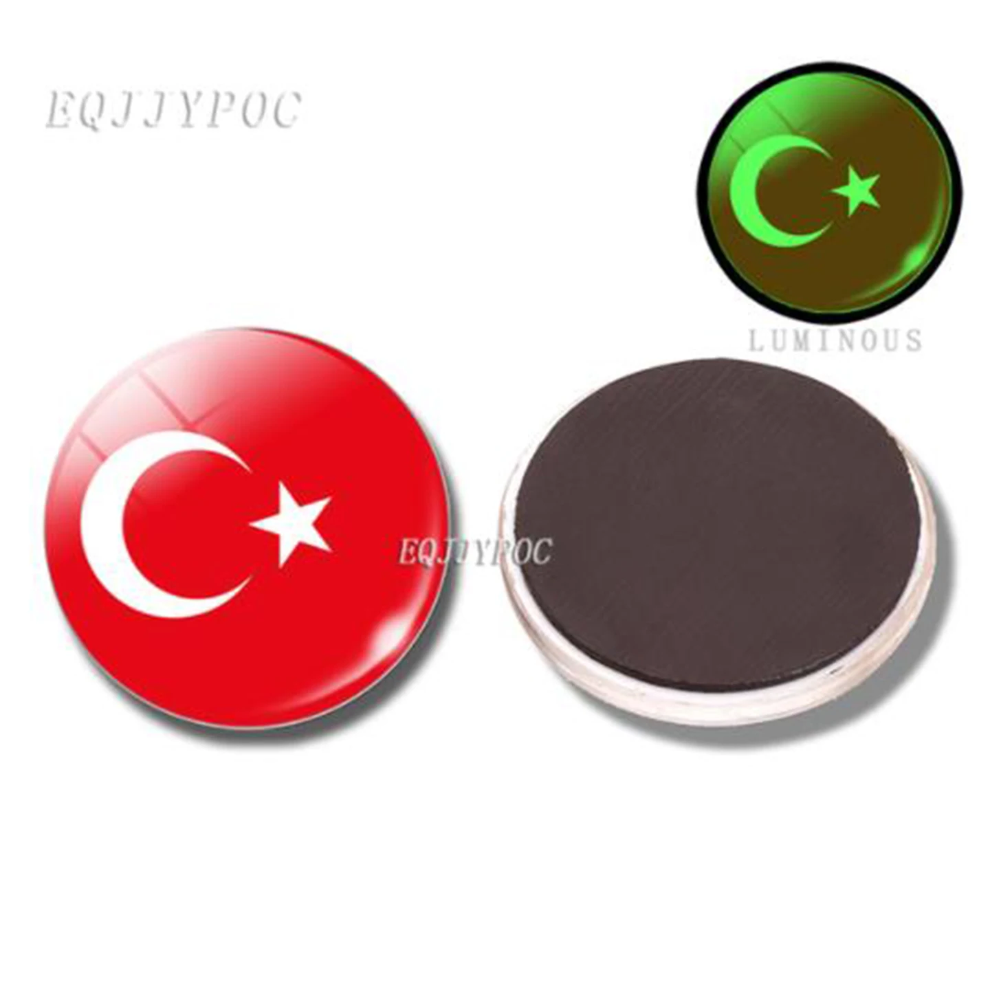 Светящийся магнит для холодильника из Западной Азии сувенирные светящиеся