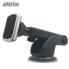 Телескопический магнитный автомобильный держатель для телефона, подставка для приборной панели, на присоске, для iPhone, Samsung, автомобильный держатель