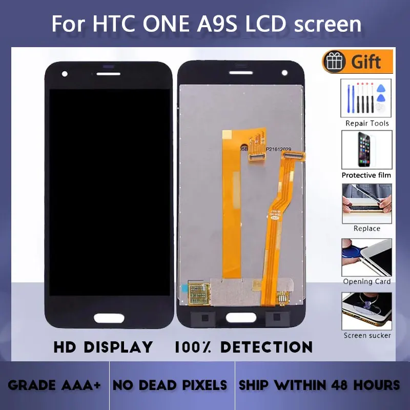 Для HTC One A9s ЖК-экран в сборе Сенсорное стекло один 5-дюймовый ЖК-дисплей