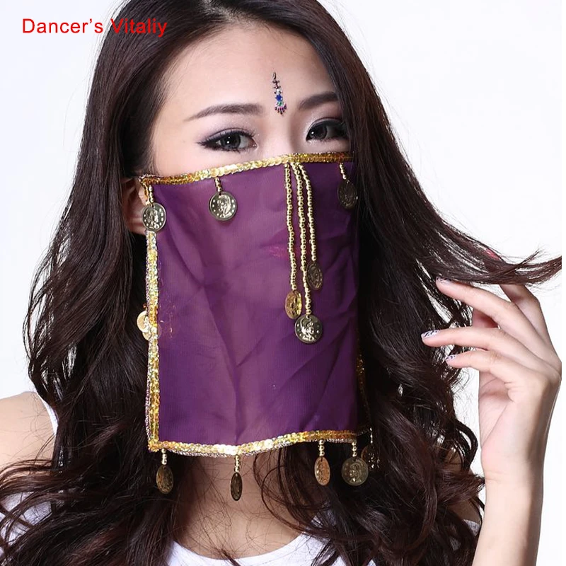 Фата для танца живота шифоновые золотые монеты аксессуары живота|china computer