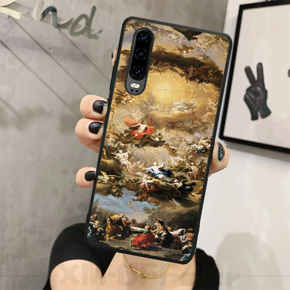Мягкий силиконовый чехол из ТПУ для телефона BaweiTE palace of versailles Huawei P9 10 P20 pro P30 Psmart mate