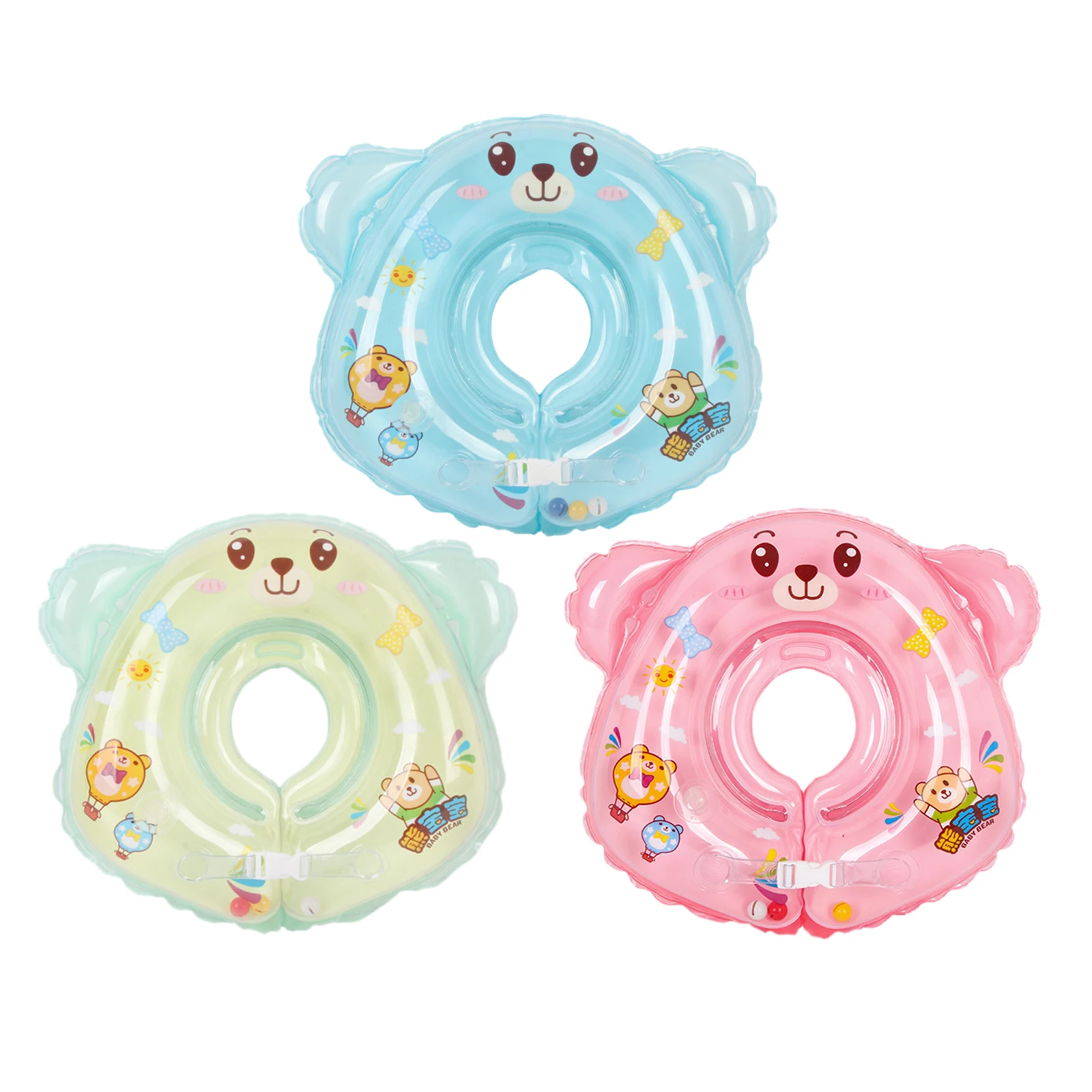 

Inflatable Baby Swim Float Swimming Pool Toy Accessories for Age 3-72 Months Kids