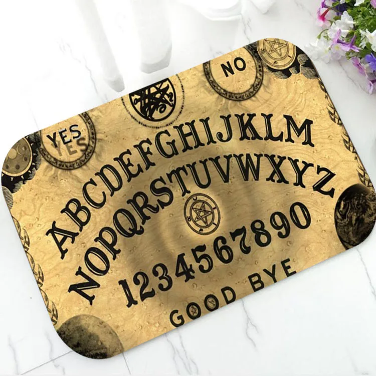Необычная загадочная доска Ouija коврик для ванной комнаты Забавный крутой