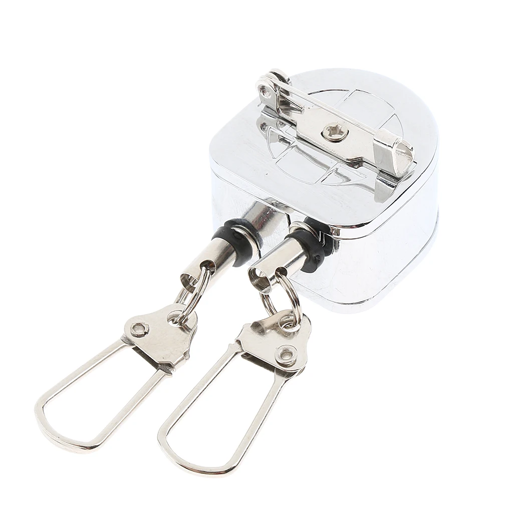 Штифтовый двойной Ретрактор Zinger фиксатор для рыбалки путешествий рыболовные