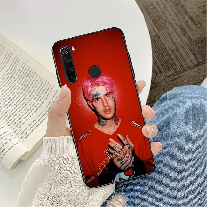 YNDFCNB Lil открытым рэп певец мягкий черный чехол для телефона Redmi note 8Pro 8T 6Pro 6A 9 8 7 7A