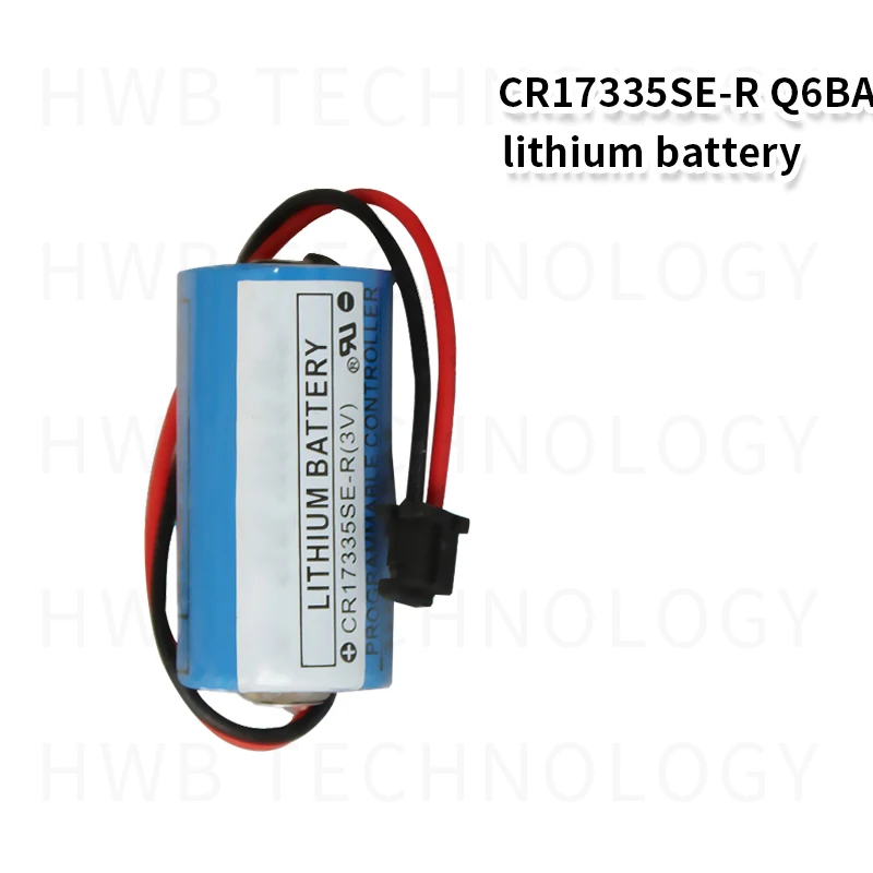 2 шт. новый оригинальный для Mitsubishi CR17335SE-R (3 В) CR17335 Q6BAT CNC 3 В литиевая батарея plc
