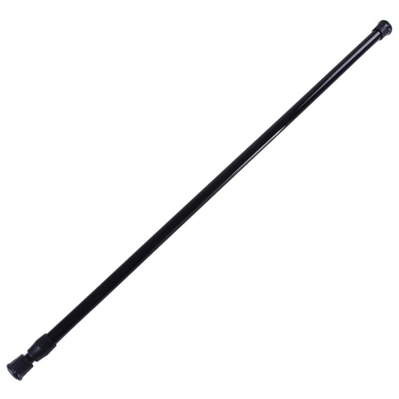 I 55-90cm Многофункциональная телескопическая штанга, карниз из высокоуглеродистой стали, стойка для дома, спальни, ванной, кухни, аксессуары - Цвет: I 55-90cm