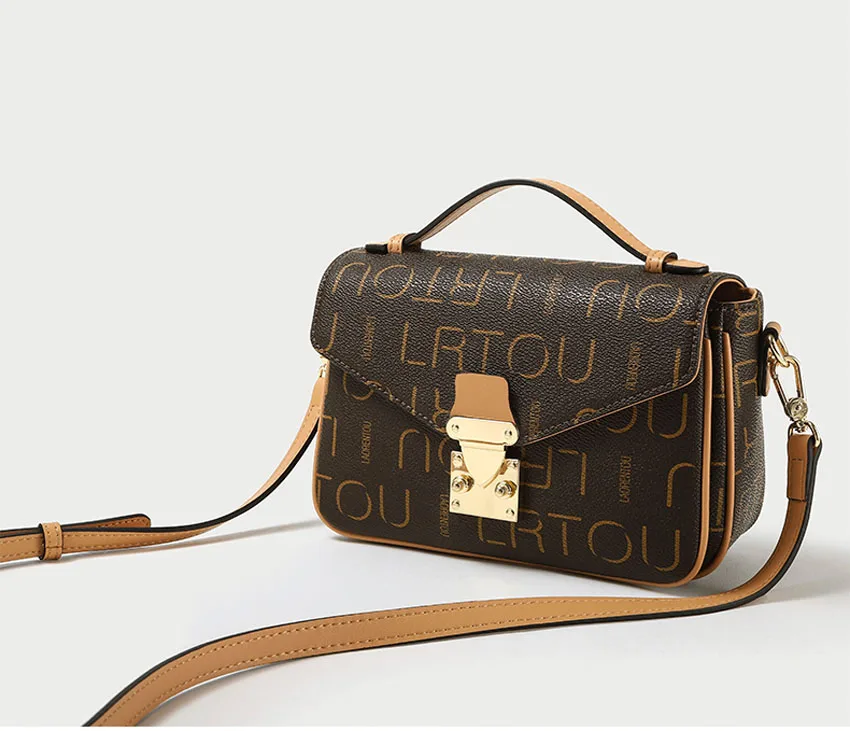 LAORENTOU новая женская сумка модная с тиснением из ПВХ материала женские сумки tote Женская кожаная сумка через плечо