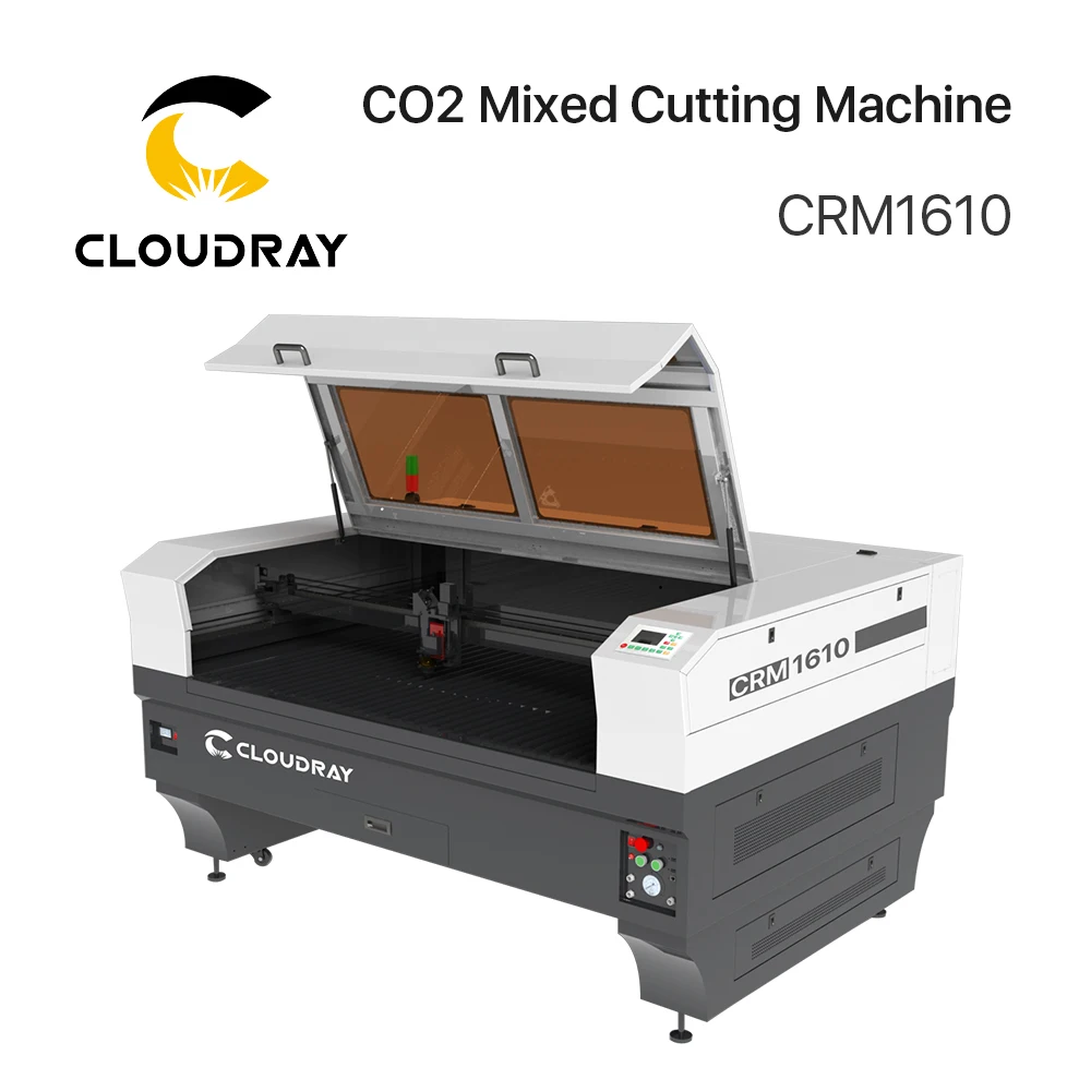 Cloudray 130W / 300W CO2 машина для смешанной резки CRM1390 &amp CRM1313 CRM1620 с S A чиллером 5200AH |