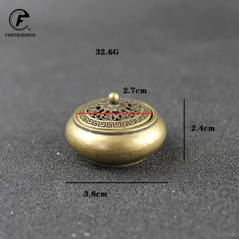 Пальчиковая мини античная бронза китайская кухня курильница для благовоний