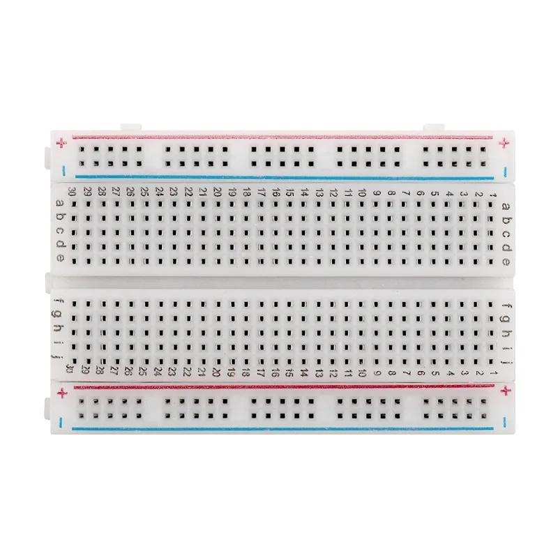 400 Breadboard Макетная плата для Arduino UNO макетная плата 830 Puntos прототип 400 Solderless 3,3/5 V Блок питания Соединительный кабель комплект проводов - Цвет: 400 Breadboard