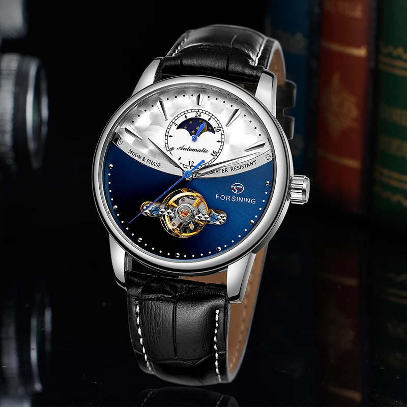 Часы наручные Forsining Мужские механические роскошные брендовые Классические