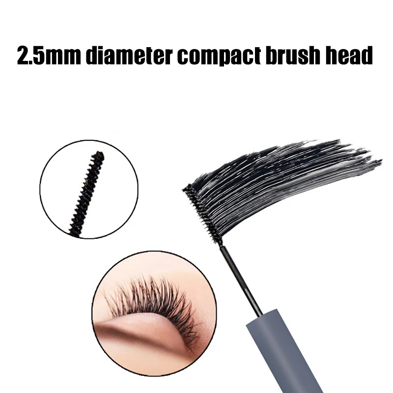 

Long Curling Eye Mascara with 2.5mm Small Brush Head Waterproof Long Lasting Eye Makeup SK88