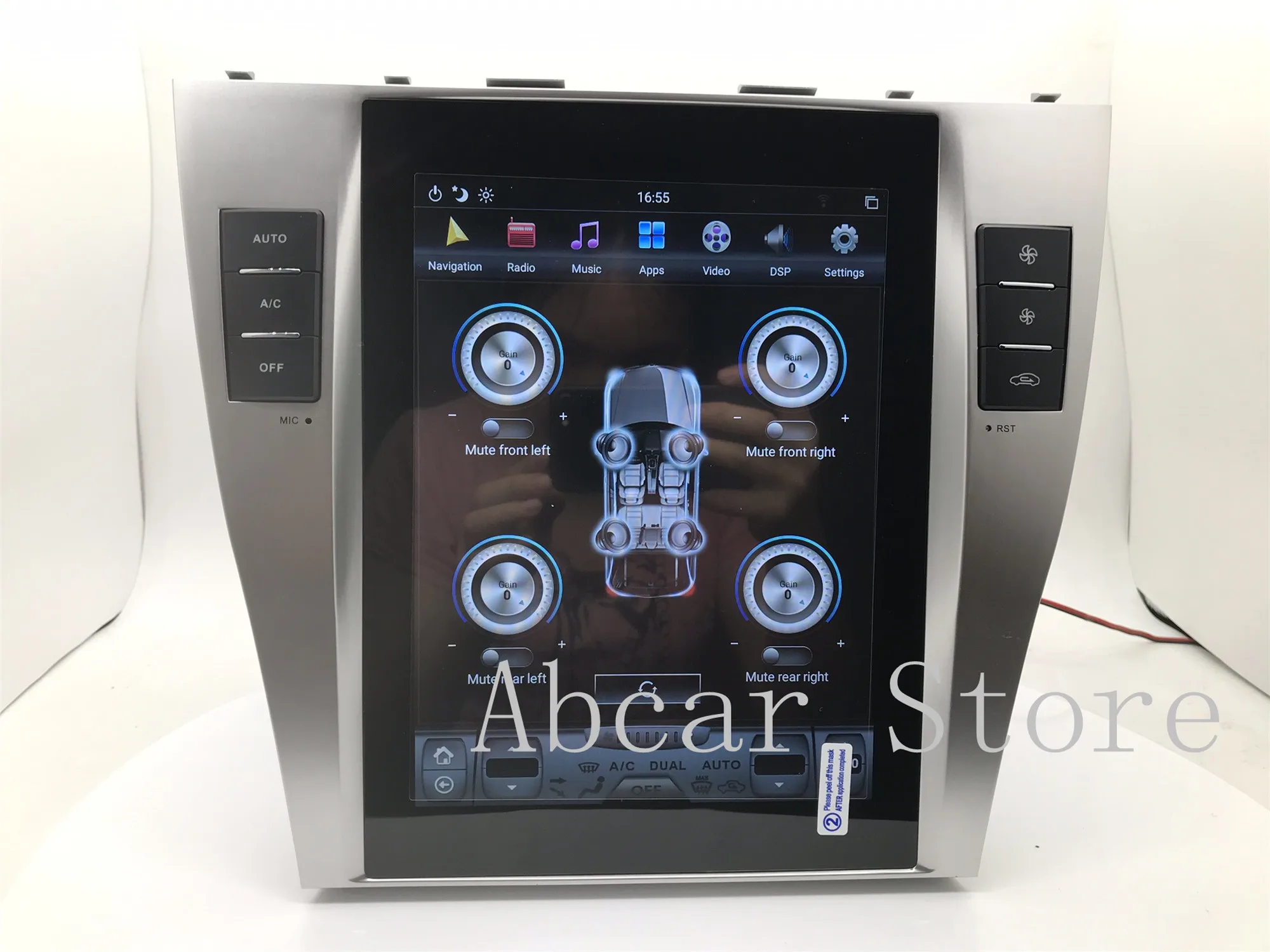 10 4 ''Tesla style Android 9 0 автомобильный dvd плеер GPS навигация для Toyota CAMRY 2007 2011 px6 carplay