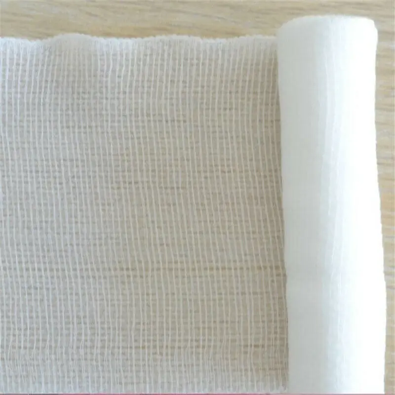 

Disposable gauze breathable bandage rollMedical First Aid Treatment Elastic Bandage Gauze Athletic Care Tape 3/5/10 rolls