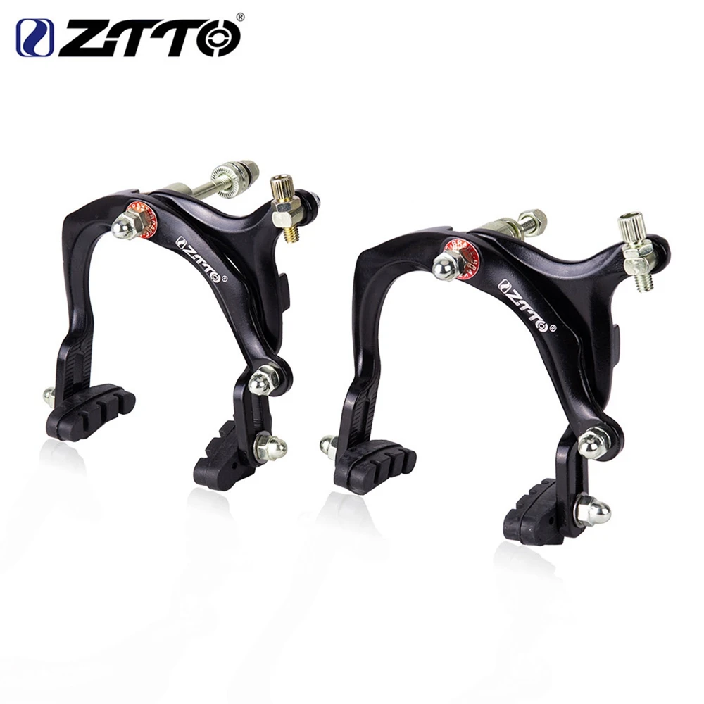 

ZTTO 2pcs Bicycle Brakes Long Arm Pliers Calipers C Brake Aluminium Alloy City Cycling Road Bike Brake Replacement